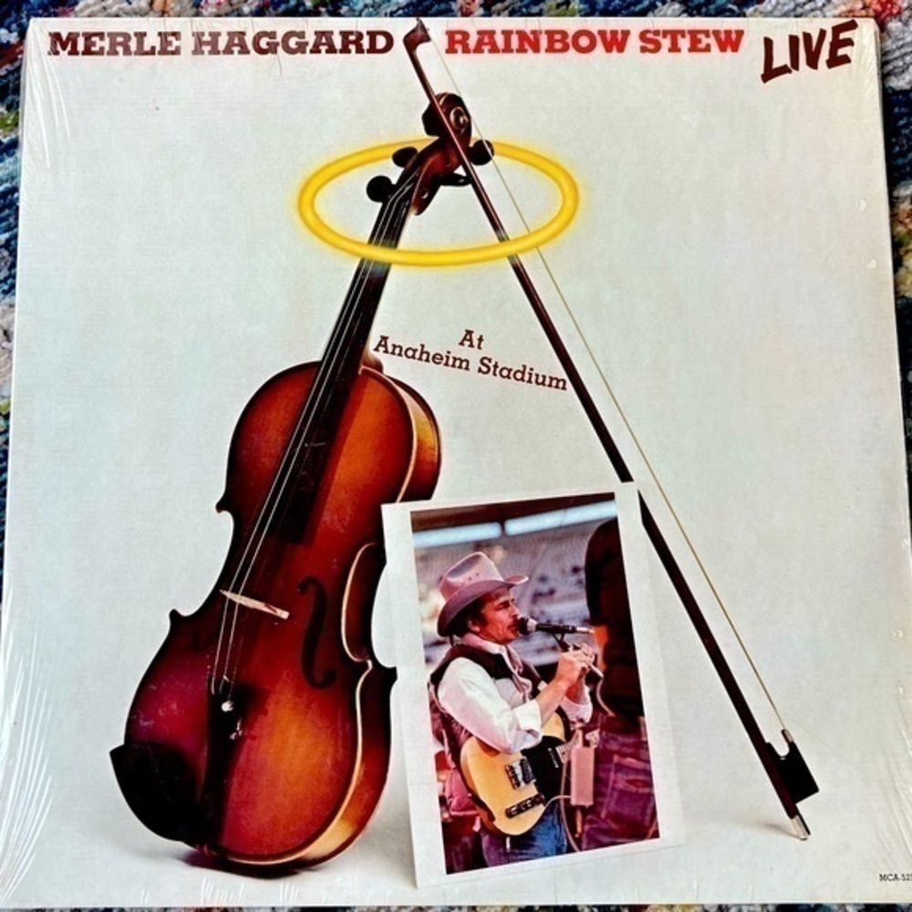 Merle Haggard Live at Anaheim record country classic 70s 80s radio